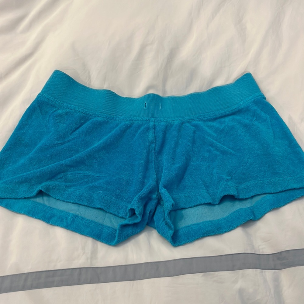 Hair Tail terry cloth blue shorts, size XL